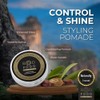 BodFood Australia Styling Pomade - Medium Hold, Enhanced Shine Pomade