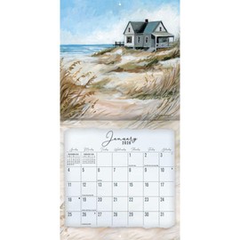 Lang, Coastal Shores 2026 Mini Wall Calendar