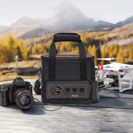 Portable Waterproof Storage Bag for 1500W/2000W Generators Battery Box Travel Power PackSize: Size XL(Fit for 1500W)