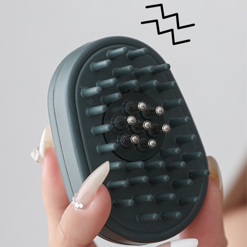 Scalp Applicator Comb Metal ABS Portable Electric Hair Treatment Head