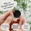 KARELIANMASTERS Shungite Stone Sticker Set for Cell Phone | Crystal