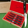 Chef Jean-Pierre's Set of 4 Serrated Steak Knives