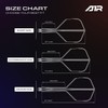 GOAT - Air Black No6 Flights Short, 3 Plastic Dart