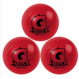 Mylec Hot Weather Liquid Filled G-Force Hockey Balls, (Pack of 3) RED