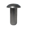 3/8 Dia. X 3/4 Solid 2117-T4 Aluminum Round Head Rivet,