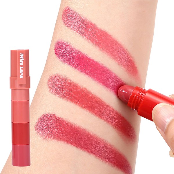 Ylapagne 4 In 1 Matte Lipstick Crayon Kit Velvet Sexy