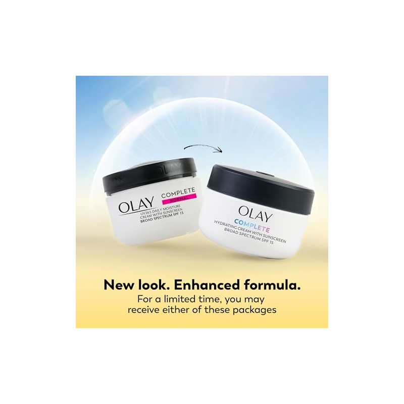 Olay Complete All Day UV Moisture Cream, SPF 15, Normal