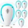 6 Pack Pest Repellent Ultrasonic Plug In Multifuntional Rodent Mouse