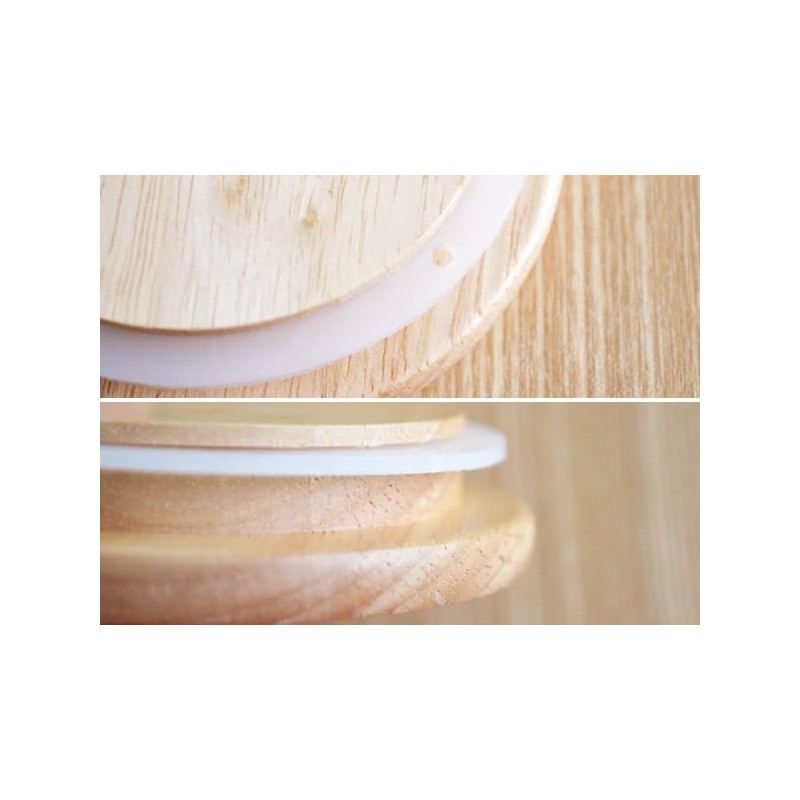 Tableware East Wooden Lid (for 9 cm cups)