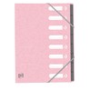 Oxford TopFile+ A4 8 Position Folder Cover Pastel Colours