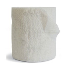 10cm x 20m Cotton Elastic Band, Ideal for Dressings, Fixings, Fractures, Gauze Hypoallergenic and Breathable - Medical Professional