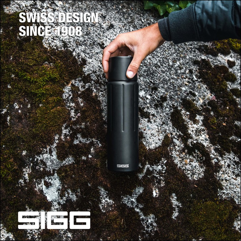SIGG - Obsidian Insulated Water Bottle - Thermo Flask Gemstone