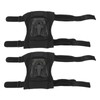Elbow Pads Soft EVA Padded PP Casing Breathable Adjustable Shockproof