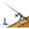 PLUSINNO Fishing Boat Rods Holder Large Clamp Opening 360 Degree