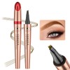 3D Microblading Cejas Tatuaje Lápiz 4 Tenedor Tip, lápiz de