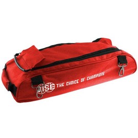Vise Shoe Bag Add-On Three Ball Tote, Red