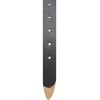 Urban Classics Women's Belt, Black/Gold