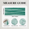 Artoid Mode Pearl Dark Green Gauze Table Runner 120 Inch