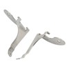 2pcs Spotlight Mounting Bracket Left Right Stainless Steel Chrome Replacement