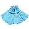 100pcs 13cm/5 Inch Silky Floss bookmark Tassels with 2-Inch Cord