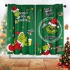Cuteiush Christmas Window Decor 2 Panels Set 28'' L X