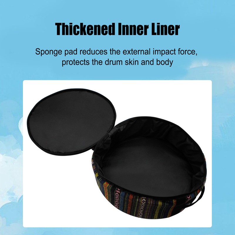 Snare Drum Storage Bag Thickened Oxford Cloth Protable Drum Protection