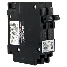 MURRAY MP1515 Two 15-Amp Single Pole 120-Volt Circuit Breaker