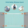 Gardenova Window Guards for Children, Fit 33.5"-63" Wide Window Security