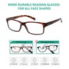 Eyekepper 5 Pack Reading Glasses for Men (3 Pairs Black