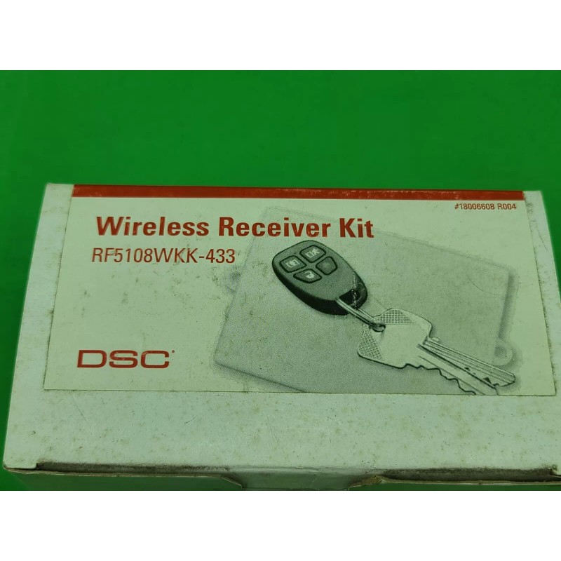 DSC RF5108WKK1-433 Power Series Wireless Receiver kit w/1- WS4939 Key