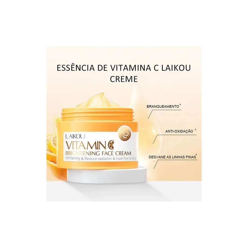 Rr Set De Cuidado Facial Laikou Vitamina C 5 Piezas
