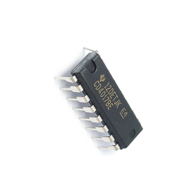 Texas Instruments CD4017BE CD4017 CMOS Decade Counter with 10 Decoded