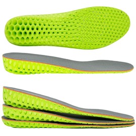 1 pair of height increase insole, breathable and shock-absorbing increase shoe insoles, height increase shoes insole S (EU 35-37), 1.5 cm
