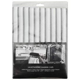 Wahl Barber Lightweight Hair Cutting Cape, White