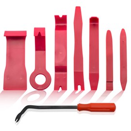 BeiLan 8pcs Car Trim Removal Tool Auto Door Panel Removal Tool Set for Dash Audio Radio Installer and Repair Strong Nylon Pry Tools Kit Fastener Kits