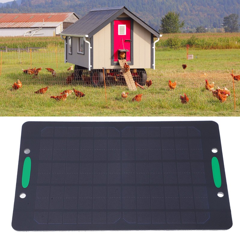 Solar Panel Fan Dual Exhaust Fans Air Ventilation Heat Dissipation