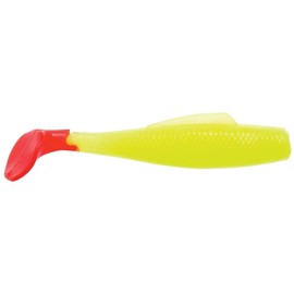 Z-MAN Minnow, 3", Chartreuse/Red Tail