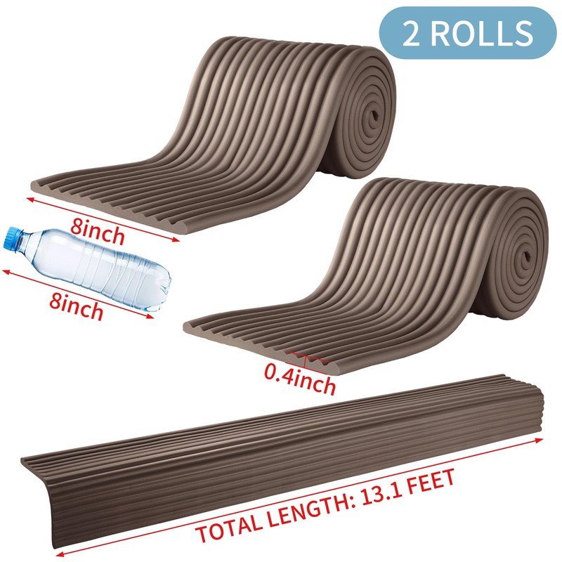 MABOZOO 8'' Extra Wide Seat Edge Cushion, 13.1 FT Length