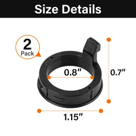 RP80977 Magnet Faucet Magnetic Ring Replacement Kit for Delta Kitchen Faucet, Plumbing Replacement Parts (2Pcs)