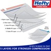 Hefty Shrink-Pak Large Travel Bags - Airtight Storage Bags for