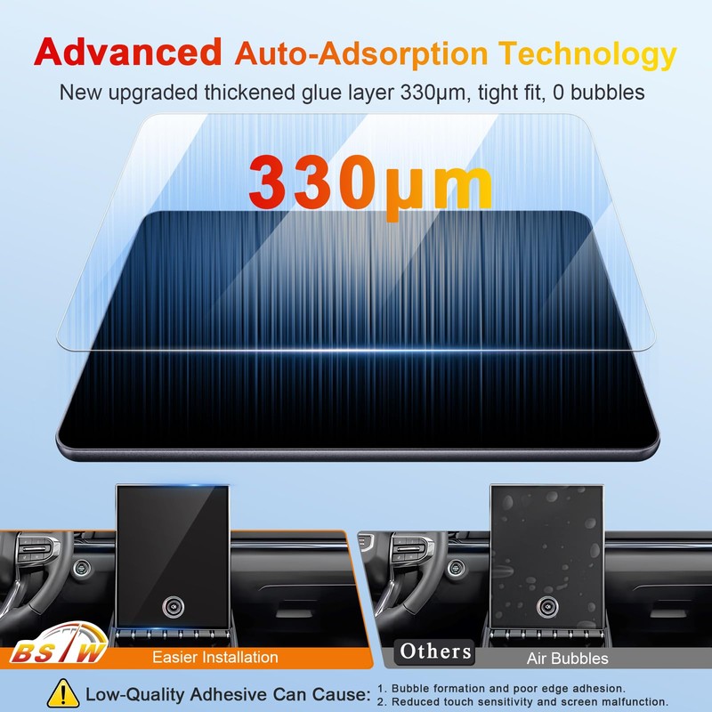 BSTW for 2025 GMC Terrain Screen Protector for 2025-2026 Terrain