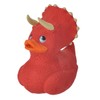 Wild Republic 23210 Rubber Duck, Triceratops, 4 Inches