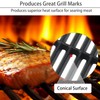 Plowo 18" Half Moon Cooking Grate and Half Moon Reversible