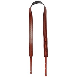 Golden Gate SG-5411 Shelton Leather Banjo Strap - Walnut Brown