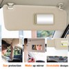 Right Passenger Side Sun Visor for 2010-2023 Toyota 4Runner Beige