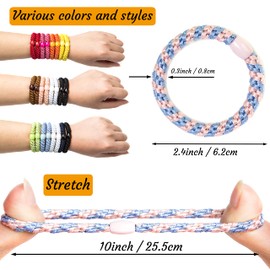 Pack of 8 Girls Pack of 8 Multicolour Elastic Bands Hair Bands Elastic Hair Bands Style 23