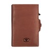 TOM TAILOR Women's Bags Jemy Purse Zip Leather Small Brown,