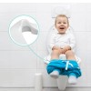 Lulyboo Hangable Potty Seat with Potty Chart - White