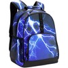 Choco Mocha Lightning Backpack for Boys, Kindergarten Backpacks for Boys