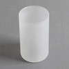 Frosted Glass Lamp Shade Replacement with 1-5/8-inches Fitter Opening for